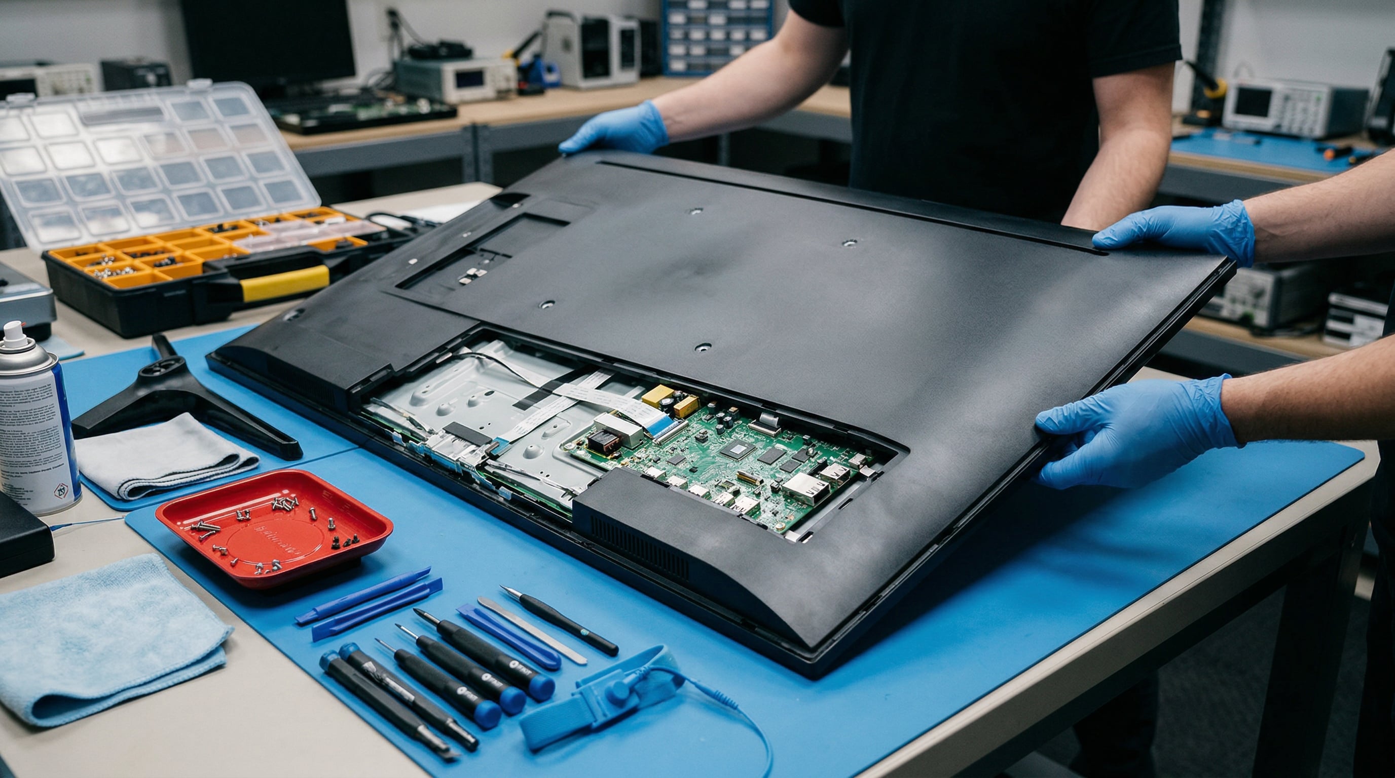 How to Disassemble a Samsung TV Safely | The Great Discovery