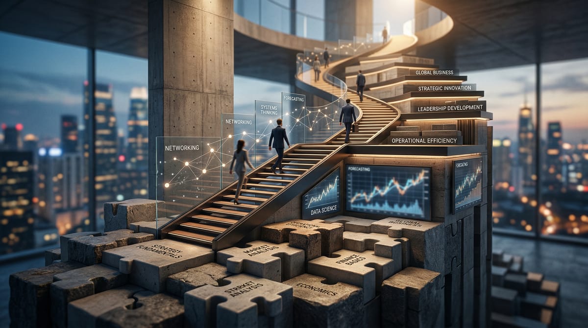 Business Academy's eMBA — Course Review | TGD — blog header image