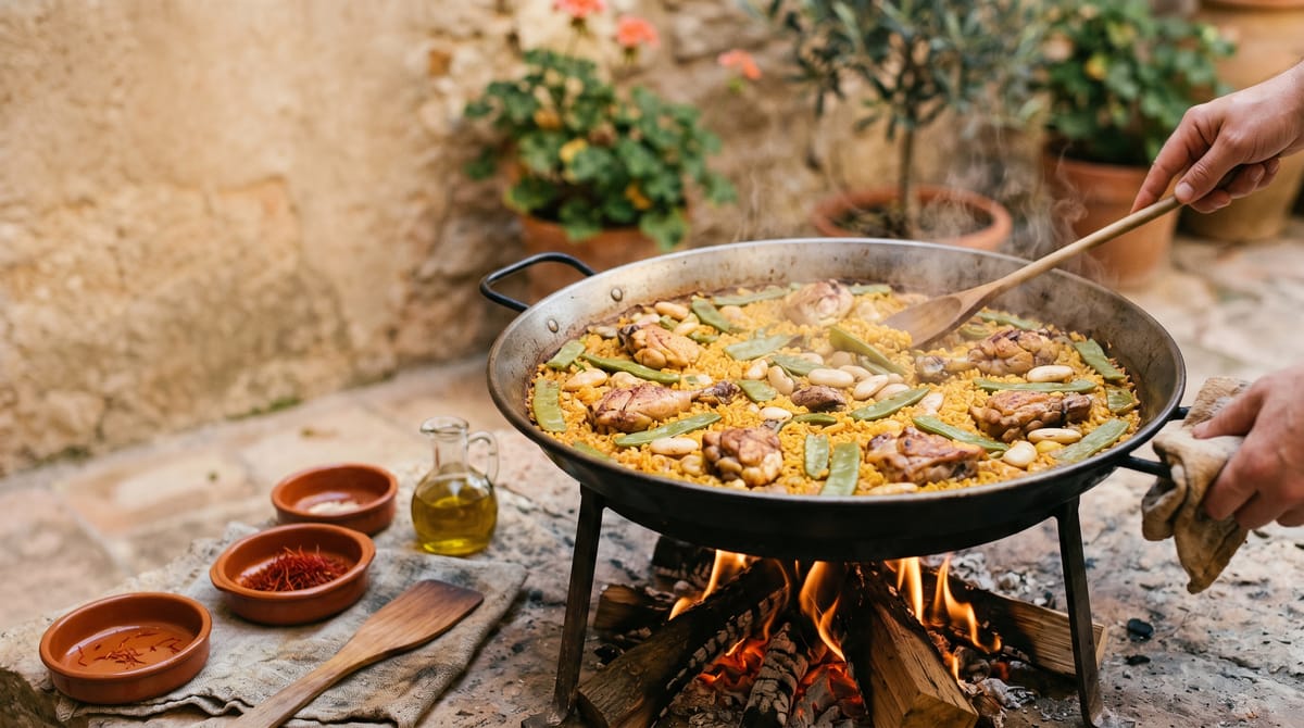 Original Paella Recipe from Valencia | Vanessa Rubio | TGD — blog header image
