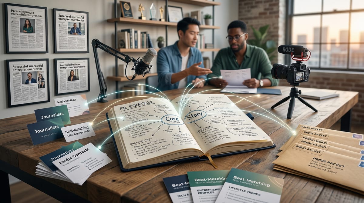 The PR Powerplay Workbook by Lilian Sue | TGD — blog header image