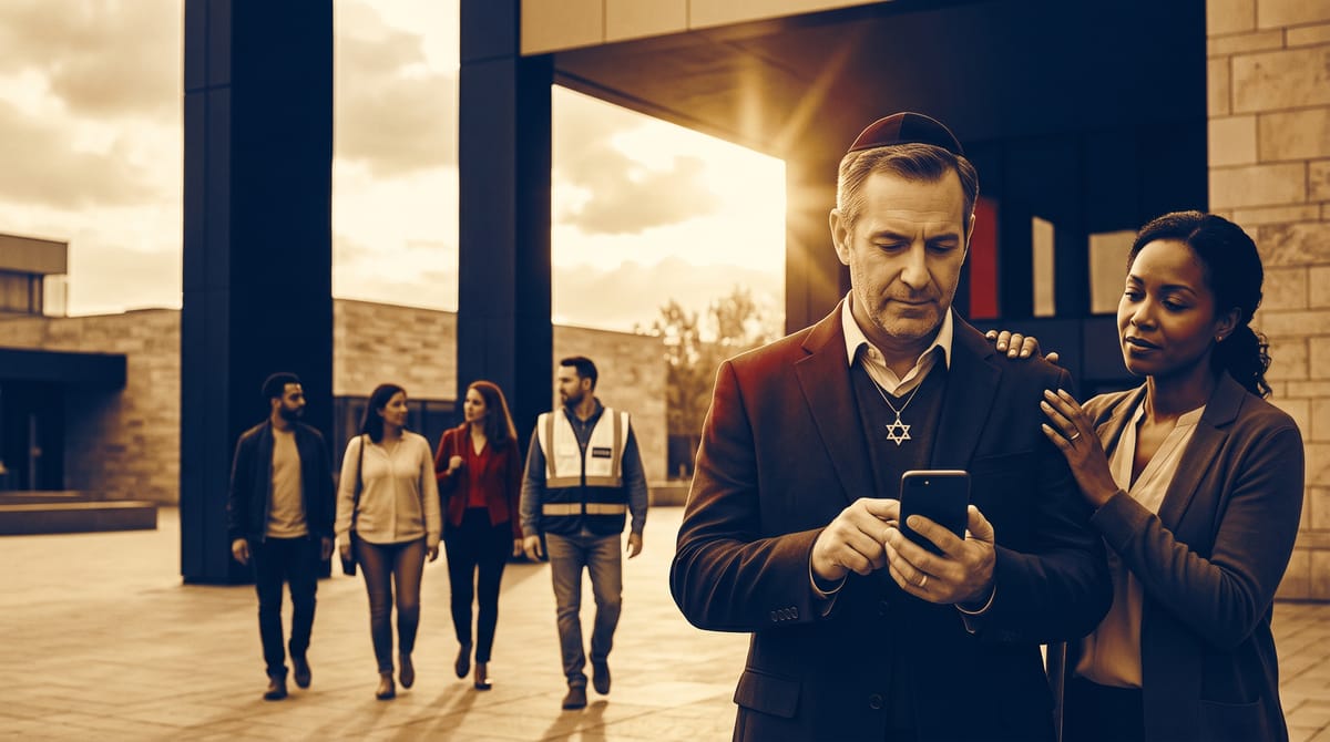 Responding Calmly to Anti-Semitism | Marcus Melnick | TGD — blog header image