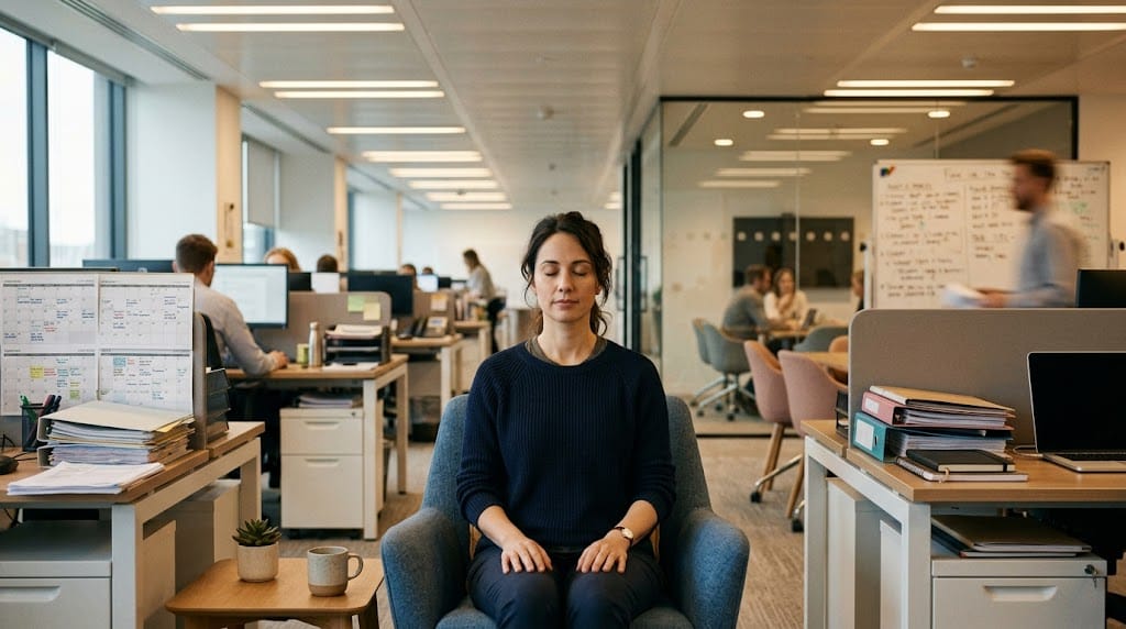 Workplace Stress Series by Sheila Balgobin | TGD — blog header image