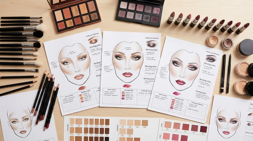 Master Makeup Face Charts with Kenneth Paul Chee on TGD