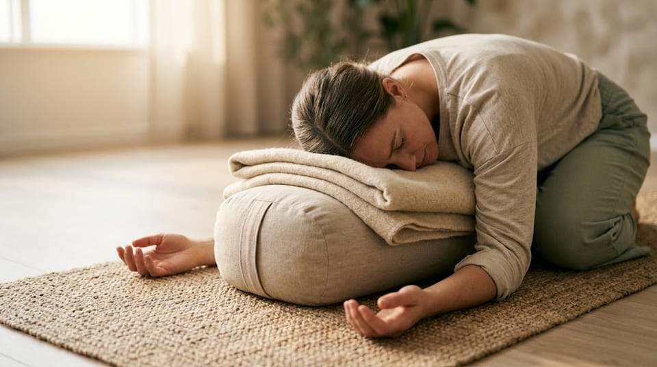 Yoga for Stress Relief with Chalotte Fruergaard | TGD